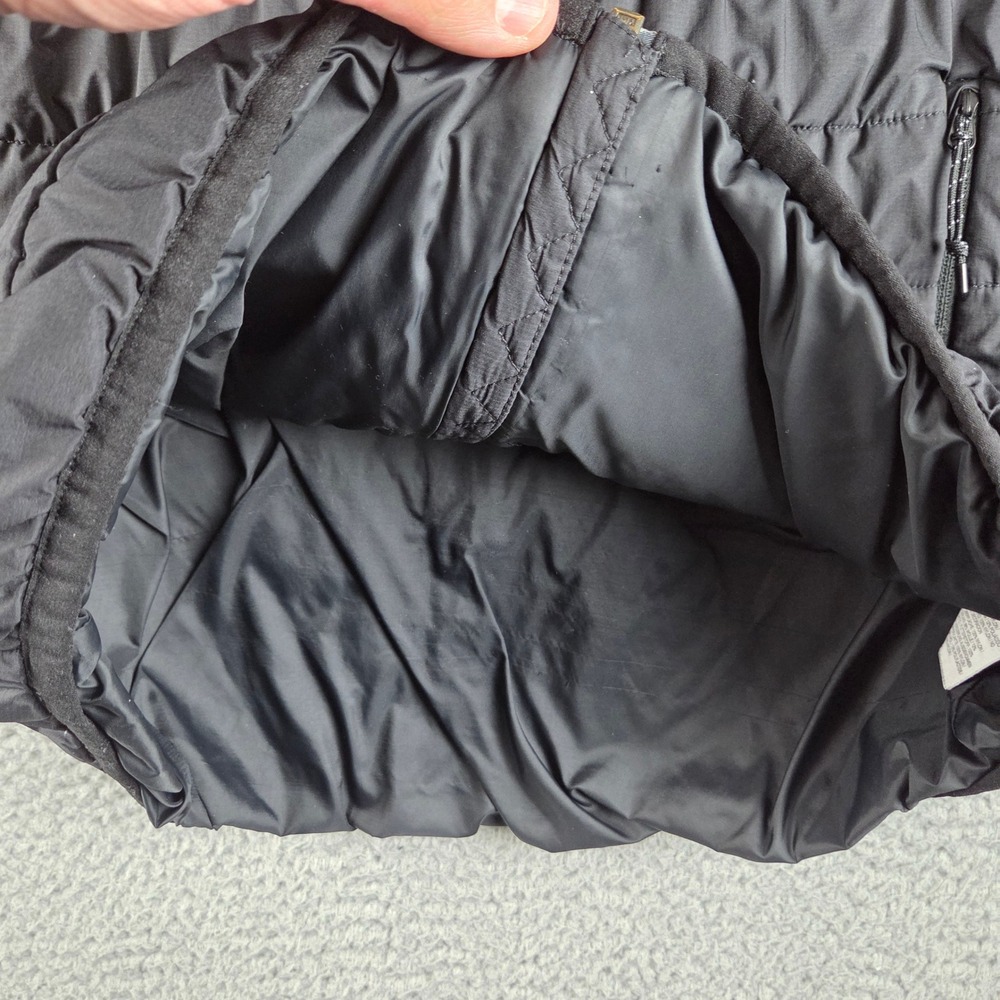 Icebreaker Hyperia Merino Jacket Mens S/M Black Quilted Hooded Puffer Full Zip‎ - Picture 3 of 9